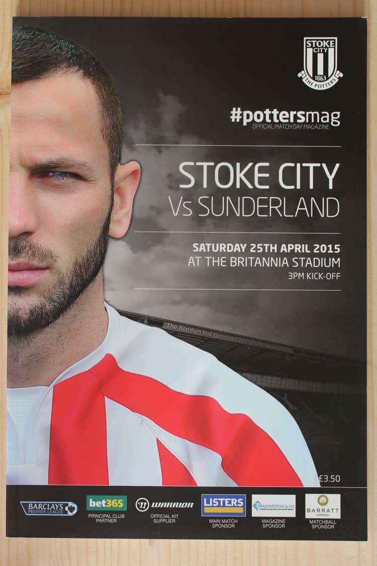 Stoke City FC v Sunderland FC